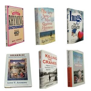 Lot of 6 Contemporary Popular Author Books